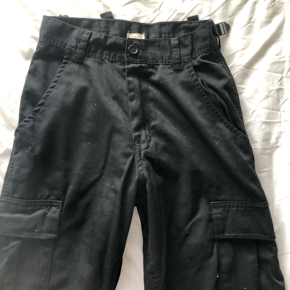 High Waisted Brandy Black Utility Pants Never Worn